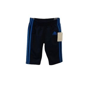 Adidas baby Navy/light blue track pants NWT S-6mths